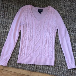 🌸💕Light pink cable knit sweater